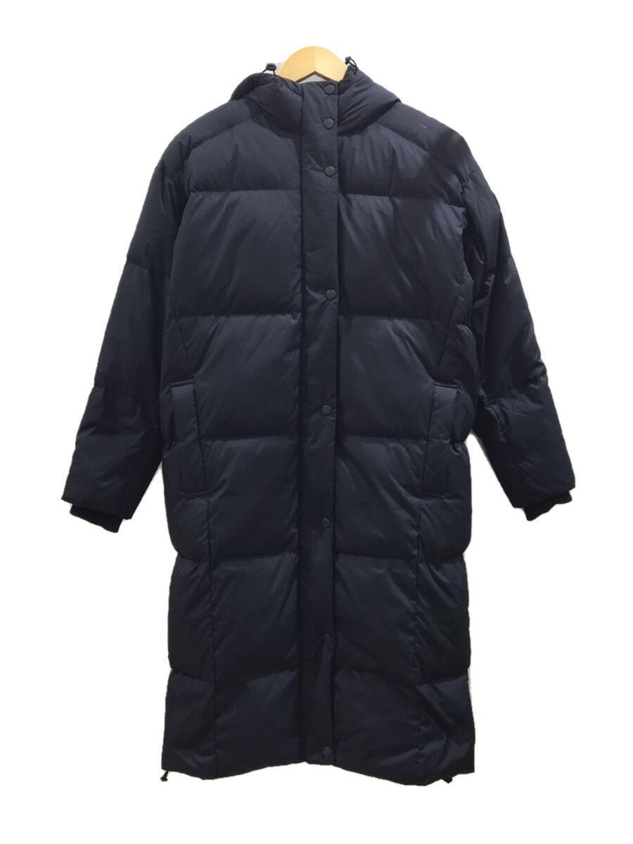 GAP* long down jacket /XXS/ polyester /BLK/ plain 