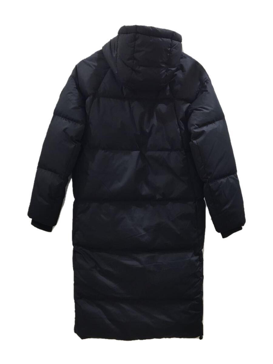 GAP* long down jacket /XXS/ polyester /BLK/ plain 