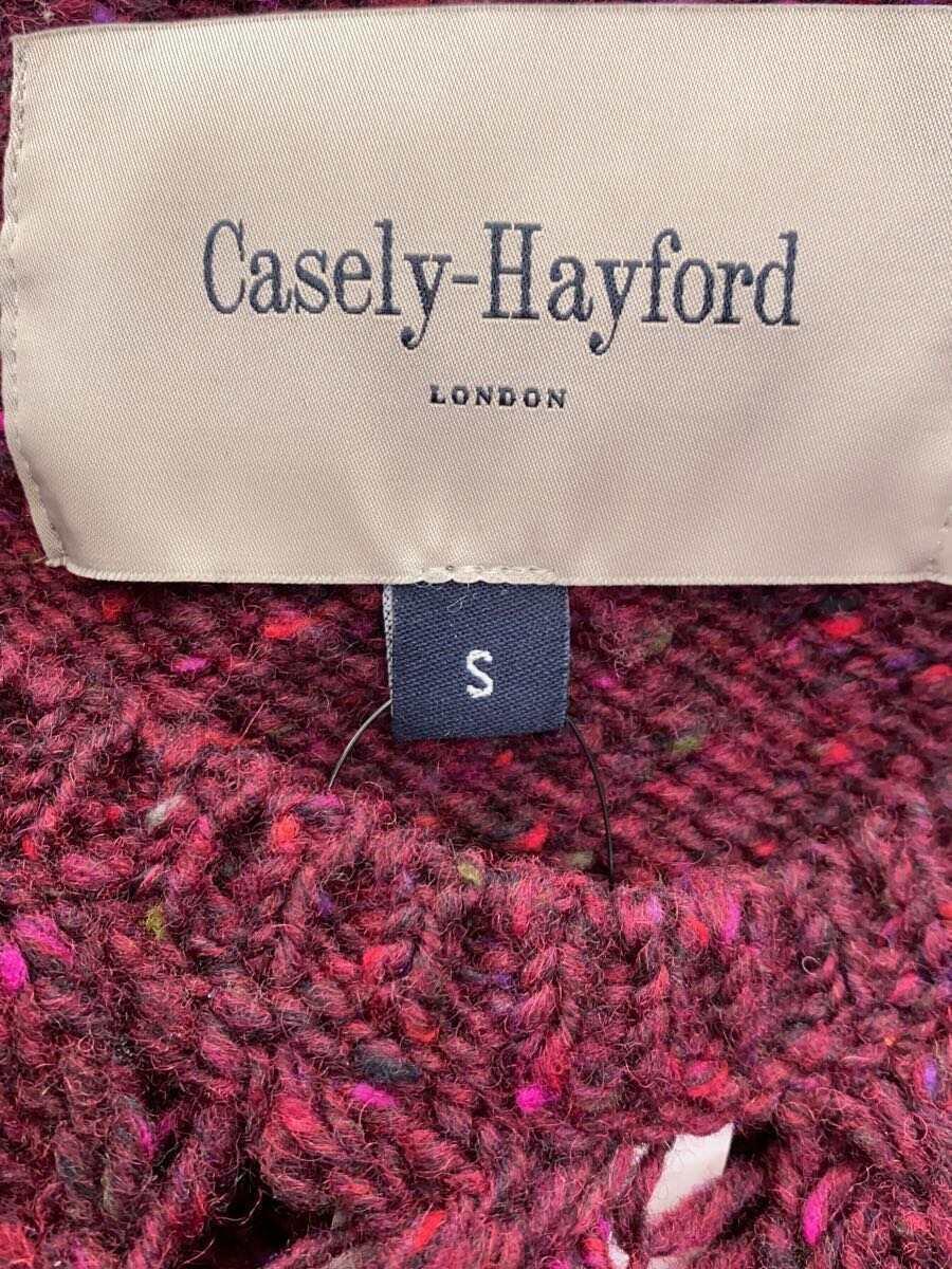 Casely-Hayford◆セーター(厚手)/S/ウール/BRD/無地_画像4