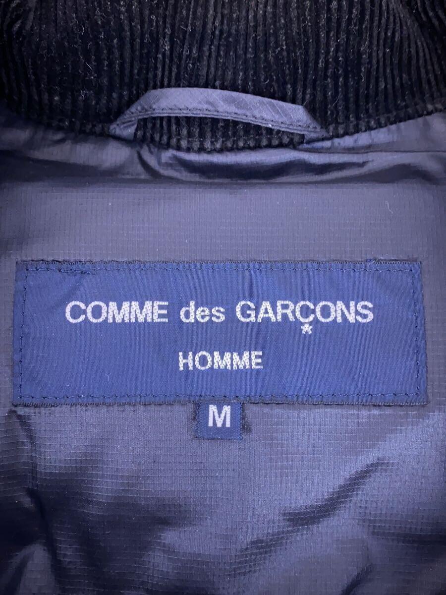 COMME des GARCONS HOMME◆ダウンベスト/M/ウール/GRY/HF-V002/AD2010_画像3