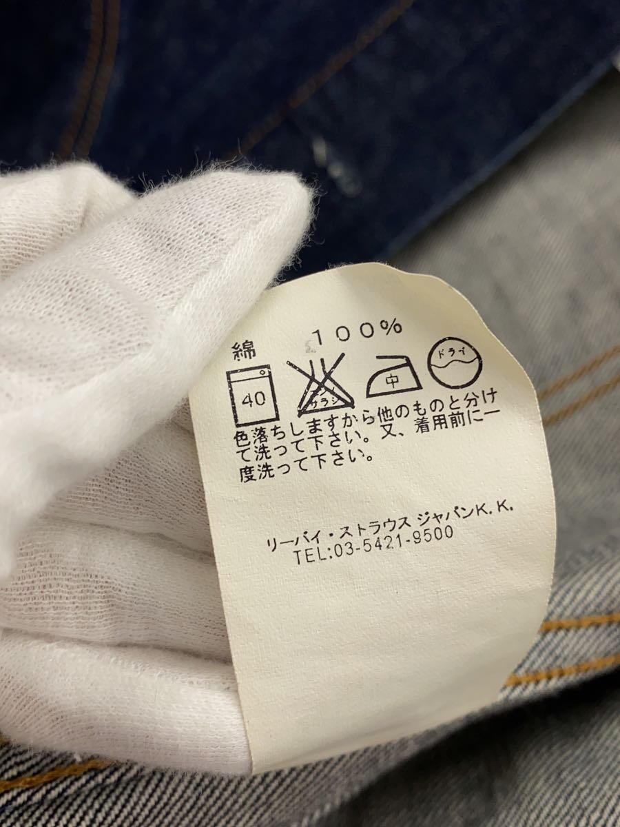 Levi’s◆Gジャン/S/デニム/IDG/無地/PLC01J-33221_画像4