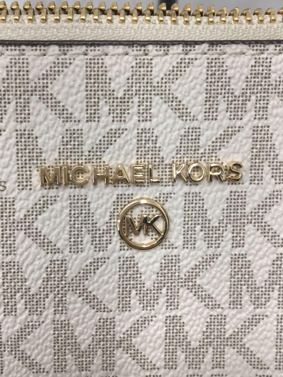 MICHAEL KORS◆ショルダーバッグ/PVC/PNK/総柄/32T1GT9C3B_画像5