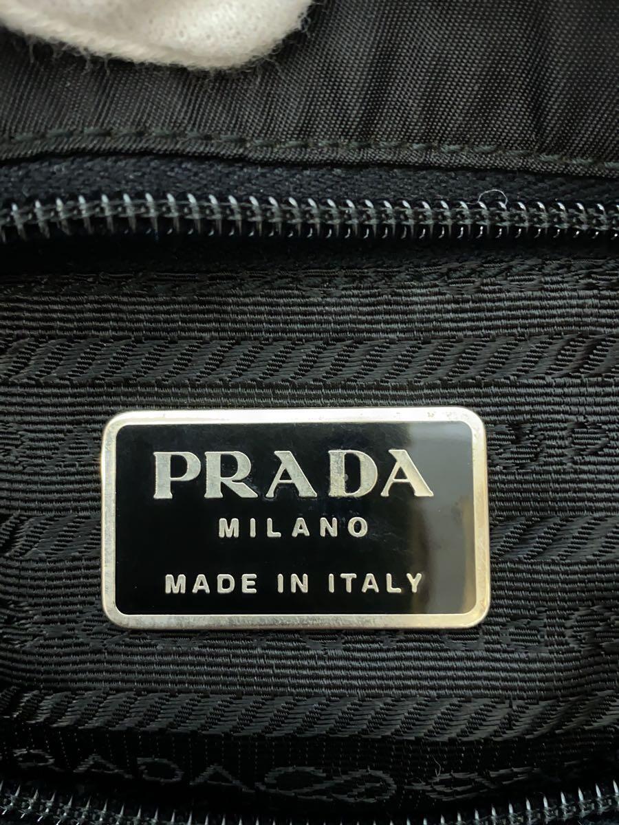 PRADA◆ハンドバッグ/ナイロン/BLK_画像5