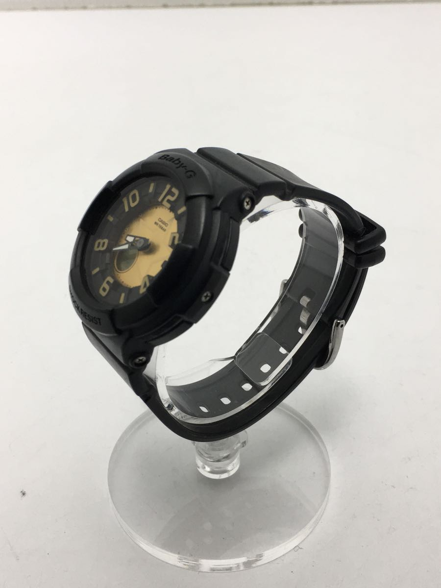 CASIO◆クォーツ腕時計・Baby-G/デジアナ/BLK/BLK/BGA-133-1BDR/腕時計_画像2