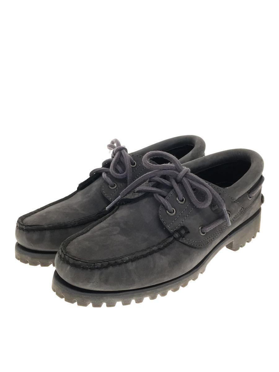 Timberland* deck shoes /25.5cm/ серый / кожа /3eye Classic Handsewn Lug Shoes