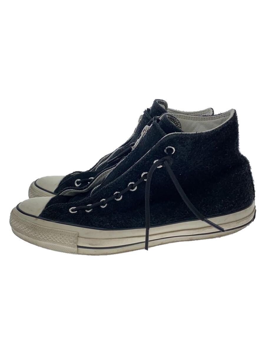 CONVERSE◆ハイカットスニーカー/27cm/BLK/スウェード/1CL745