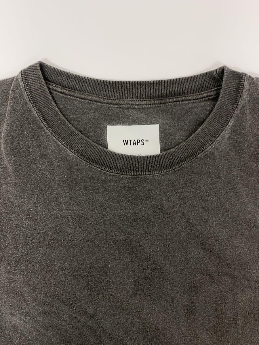 WTAPS◆長袖Tシャツ/3/コットン/GRY/無地/231ATDT-CSM18_画像5