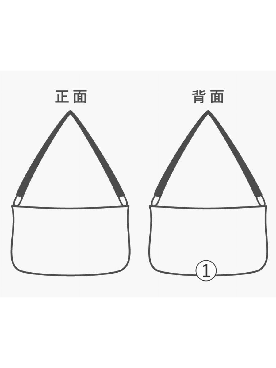 A.P.C.◆Sac Lena Bag/巾着バッグ/ショルダーバッグ/レザー/NVY_画像9