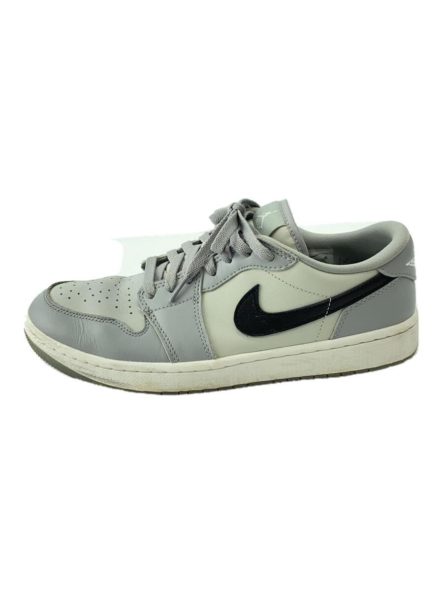 NIKE◆Nike Air Jordan 1 Low Golf Wolf Grey/27cm/GRY/_画像1