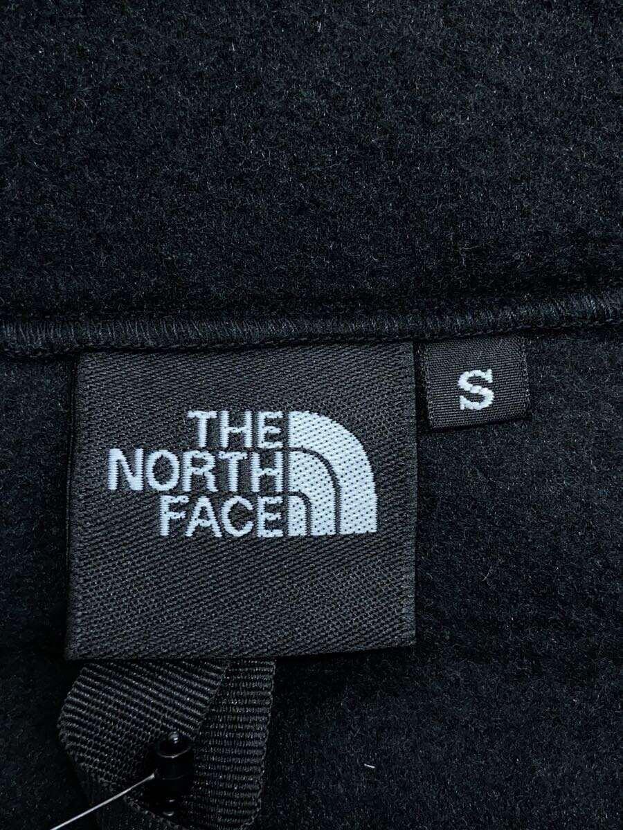 THE NORTH FACE◆DENALI HOODIE/S/ポリエステル/BLK/無地_画像3