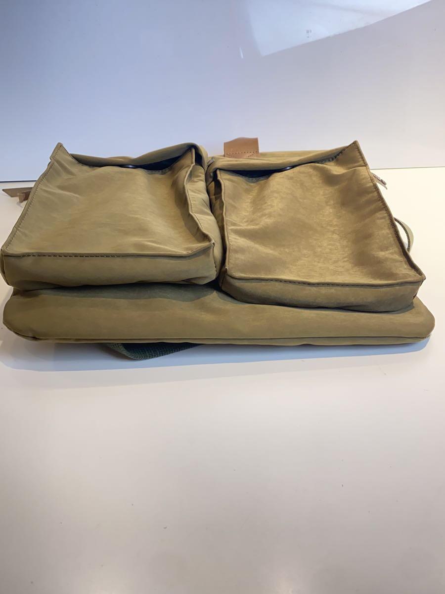 Hender Scheme◆helmet bag/ショルダーバッグ/-/KHK/無地_画像4