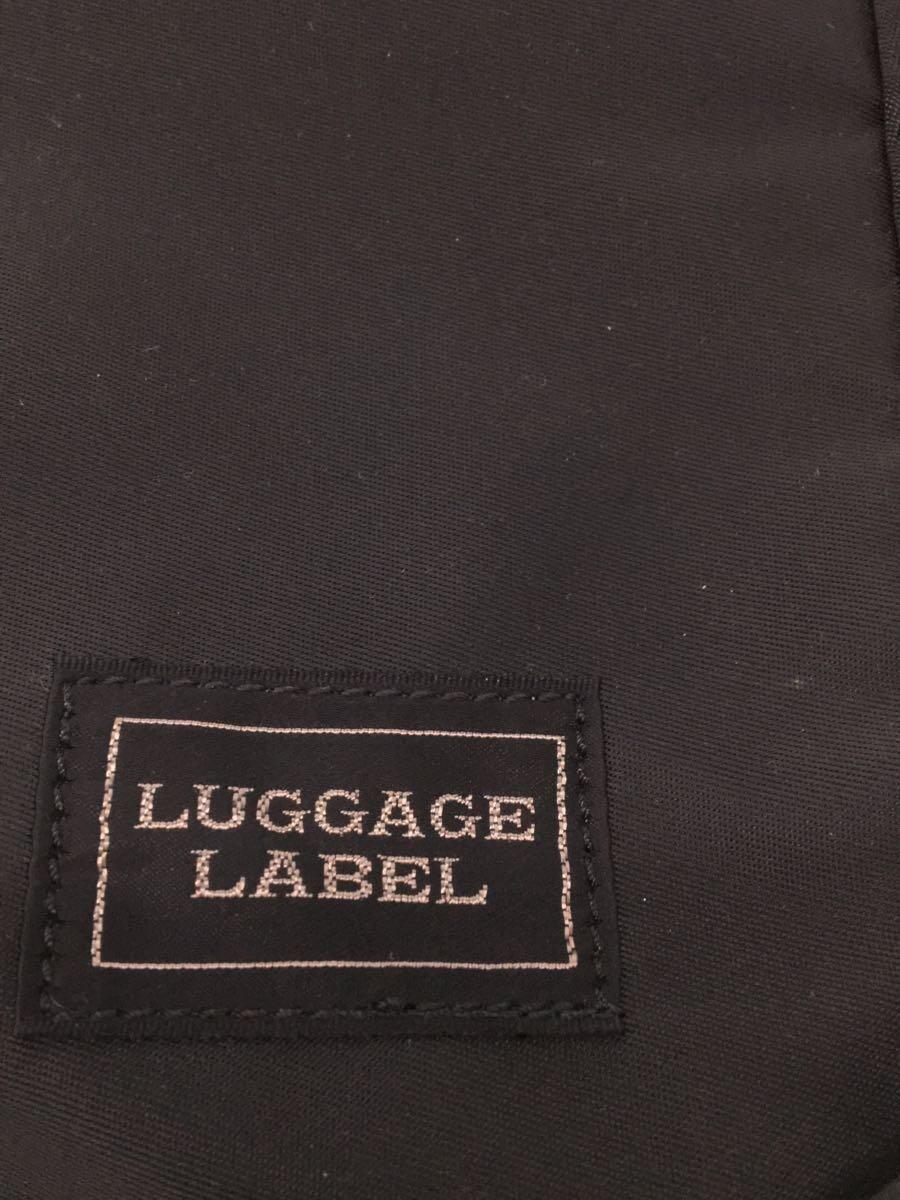 LUGGAGE LABEL* bag / nylon /BLK