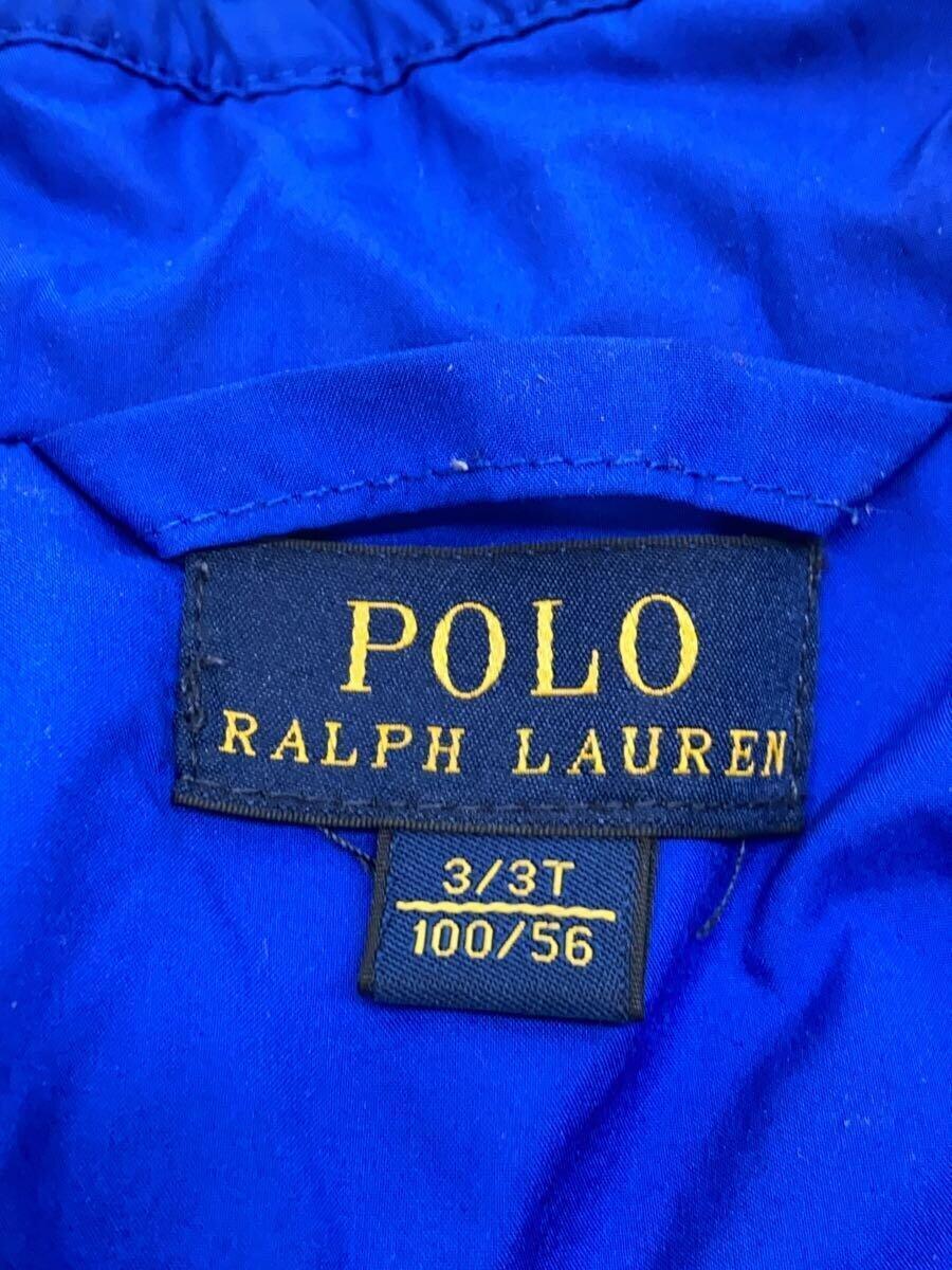 POLO RALPH LAUREN◆ブルゾン/100cm/ファー/BLU_画像3