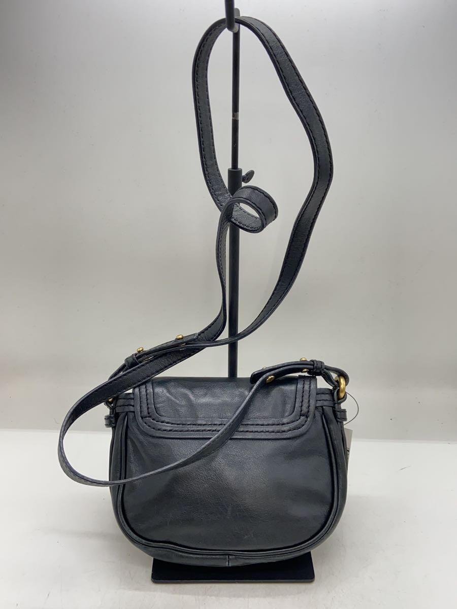 MARC BY MARC JACOBS◆ショルダーバッグ/牛革/BLK_画像3