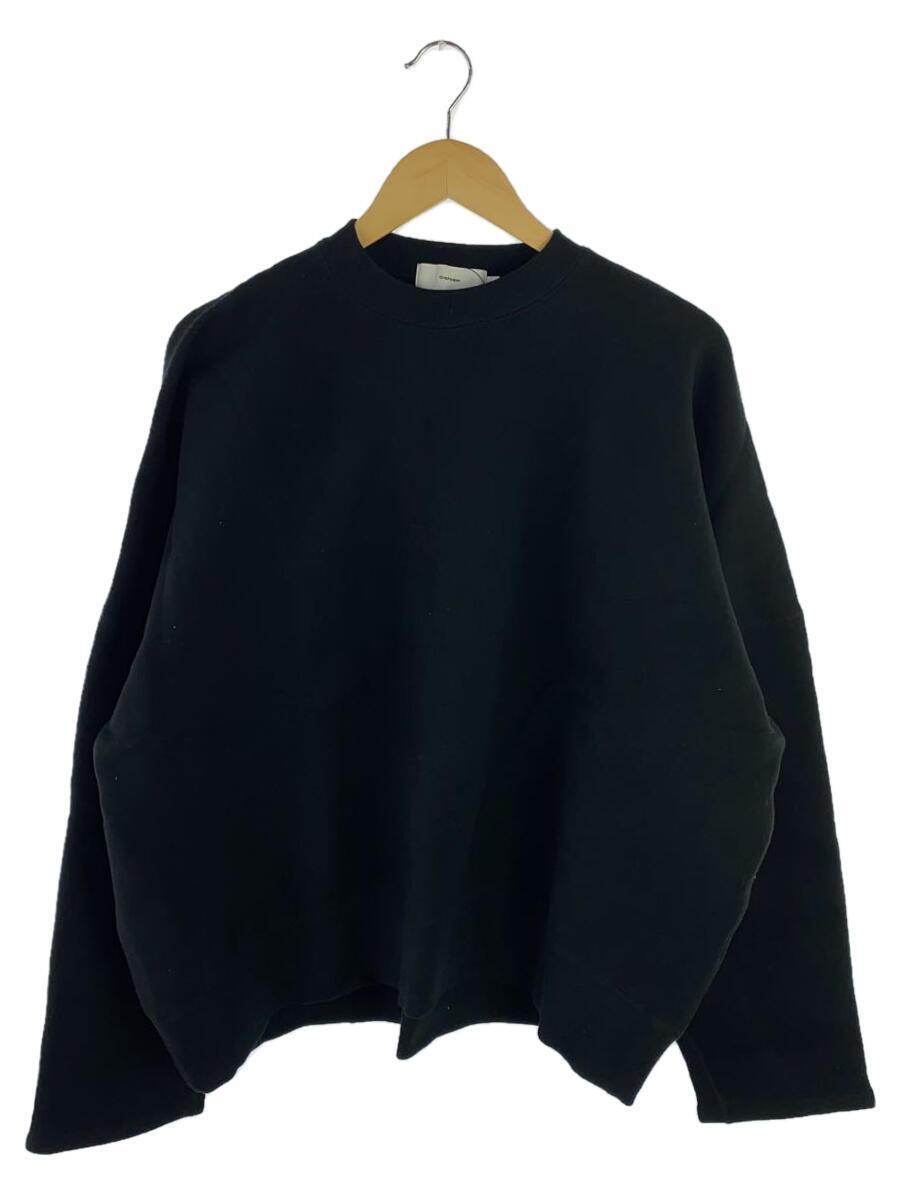 Graphpaper◆Fleecy Fabric Big Sweat/スウェット/FREE/コットン/BLK/GPW16-LCS03