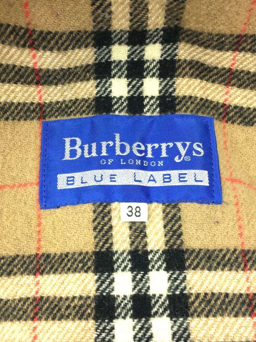 BURBERRY BLUE LABEL◆ダッフルコート/38/ウール/CML_画像3