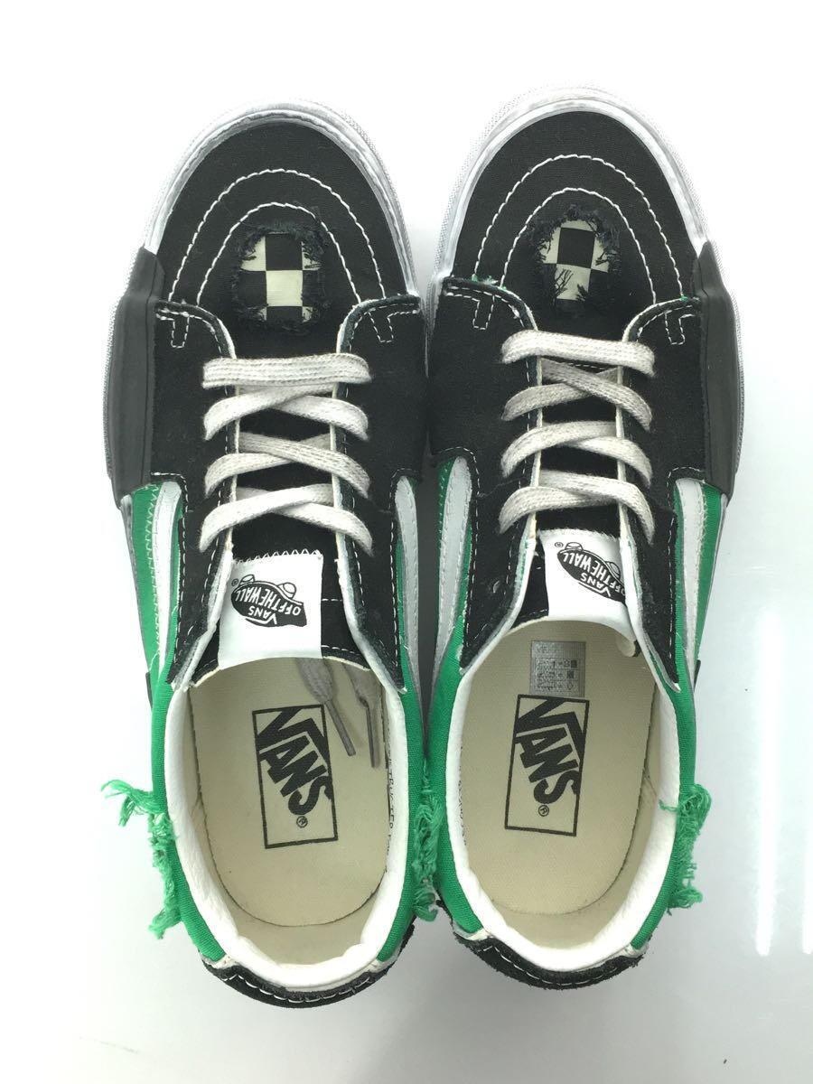 VANS◆Sk8-Low Reconstruct/ローカットスニーカー/27.5cm/GRN/コットン_画像3