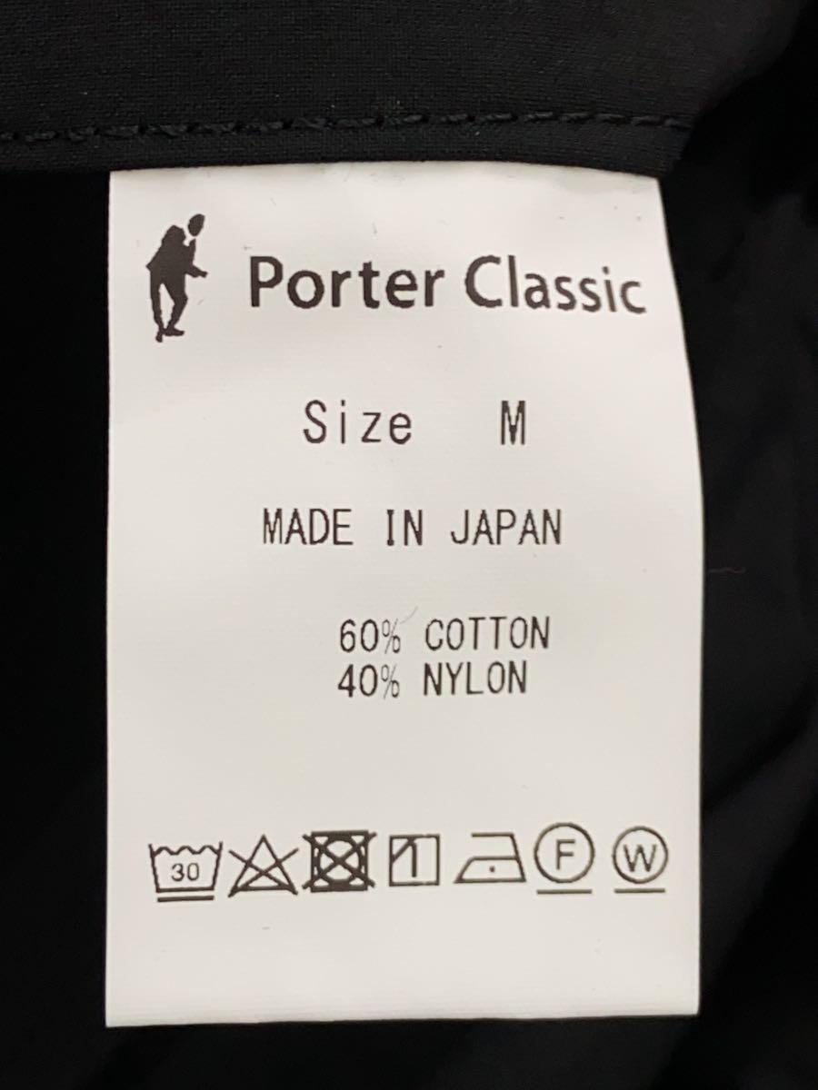 Porter Classic◆ボトム/M/コットン/BLK/PC-035-2139-10-04_画像5