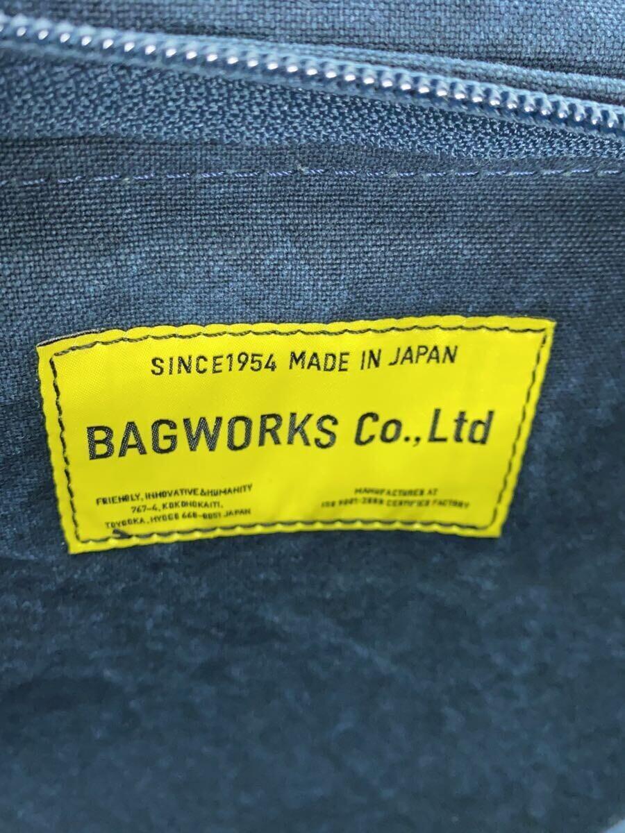 BAGWORKS◆ボーイスカウトマン/リュック/バックパック/キャンバス/ネイビー_画像5