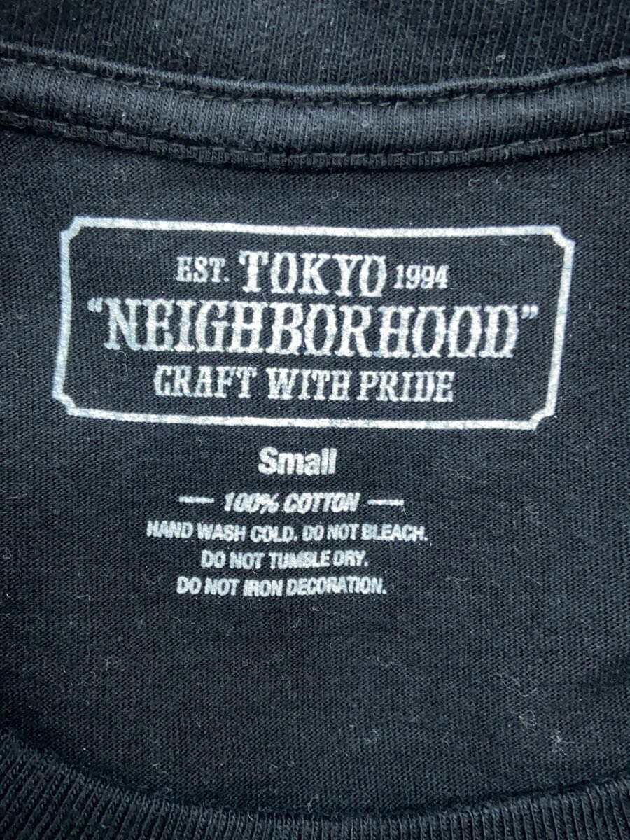 NEIGHBORHOOD◆x BE@RBRICK/Tシャツ/S/コットン/ブラック_画像3