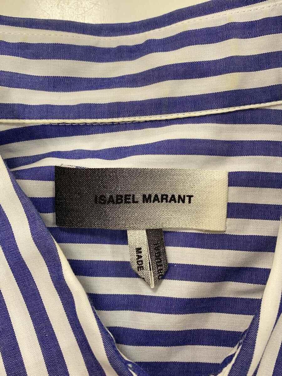 ISABEL MARANT◆半袖シャツ/XS/コットン/ストライプ_画像3