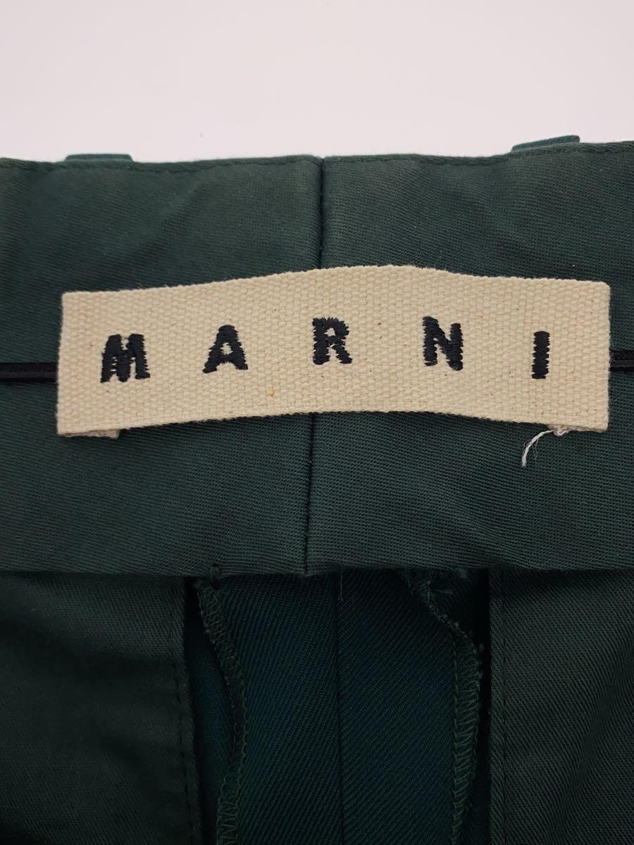 MARNI◆COMMESSA/スラックスパンツ/46/ウール/GRNの画像4