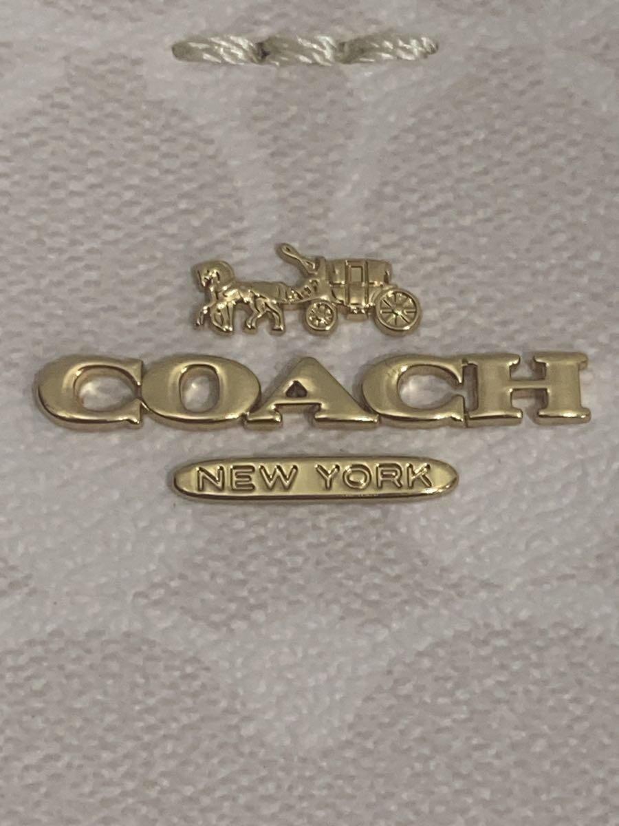 COACH◆ショルダーバッグ/PVC/WHT/2312/2way ショルダーバック シグネチャー_画像6