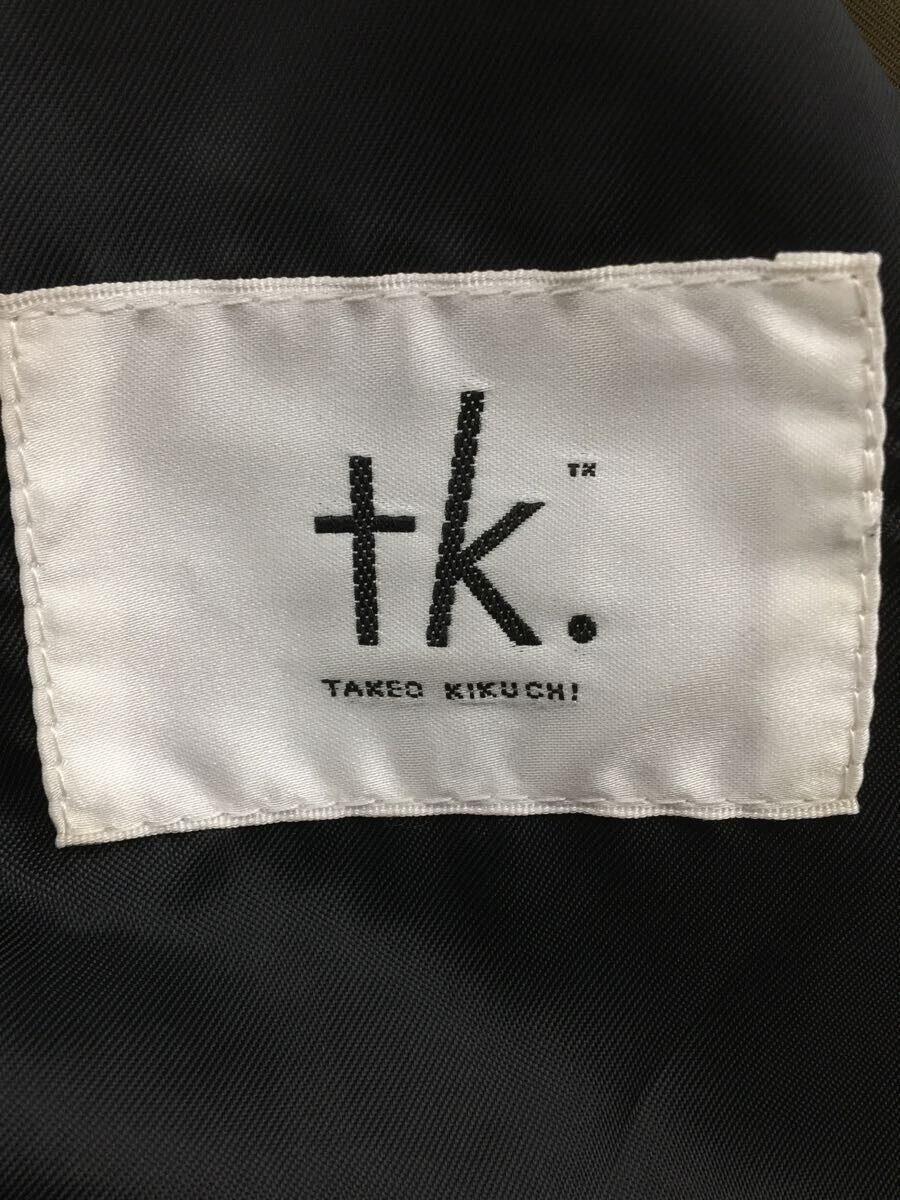 TAKEO KIKUCHI* Mod's Coat /M/ cotton /KHK/ plain /170-93808