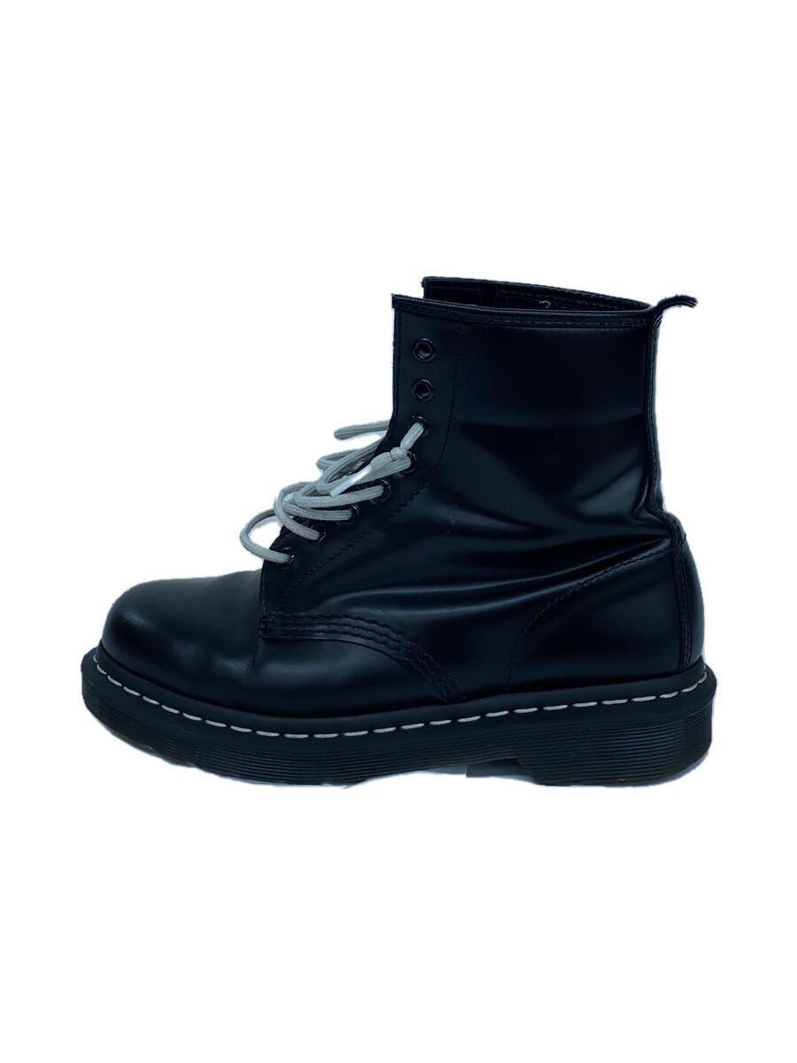 Dr.Martens◆8ホール/レースアップブーツ/UK6/BLK_画像1