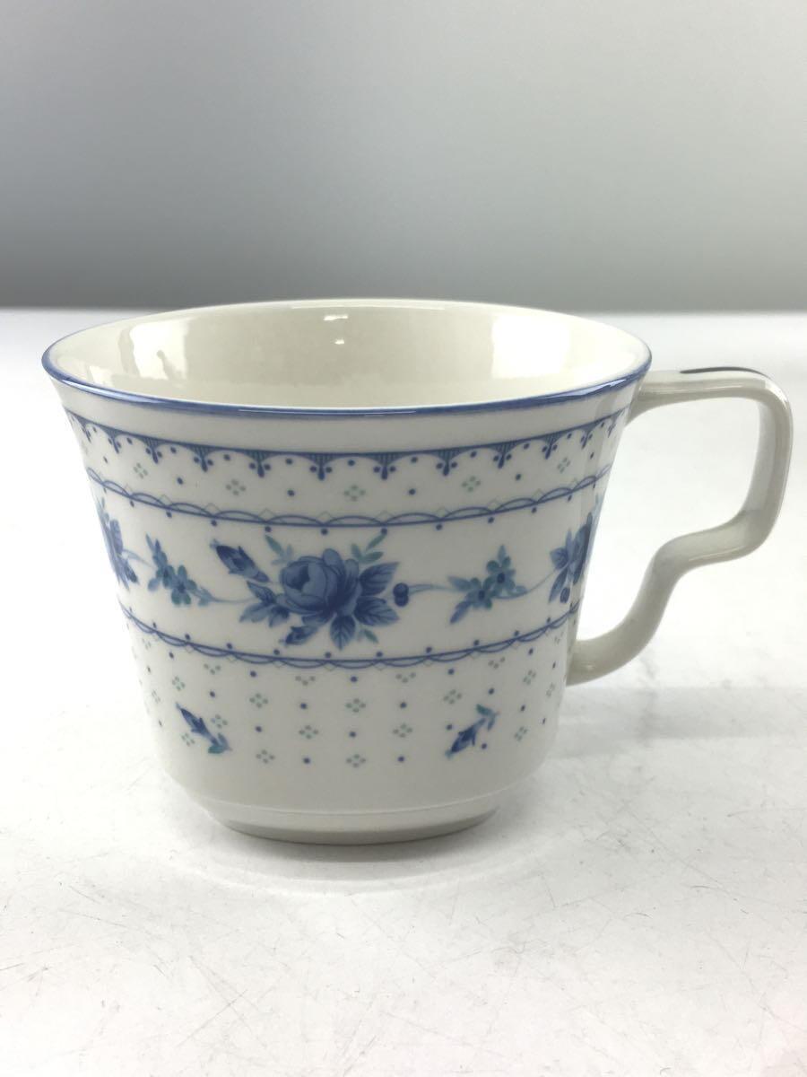 Noritake◆カップ&ソーサー/6点セット/WHT_画像3