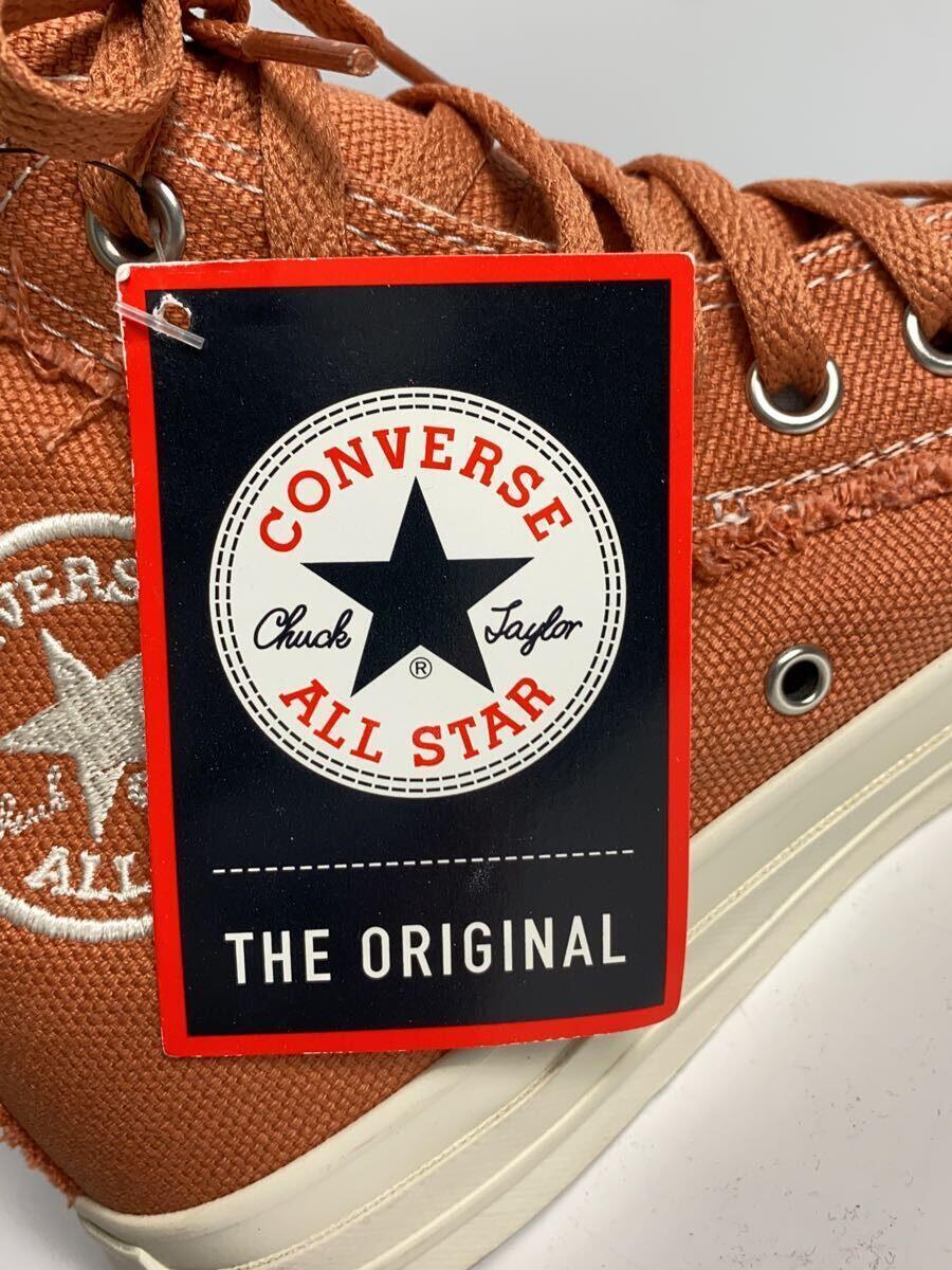 CONVERSE◆ハイカットスニーカー/25cm/ORN/キャンバス/1SC817_画像7