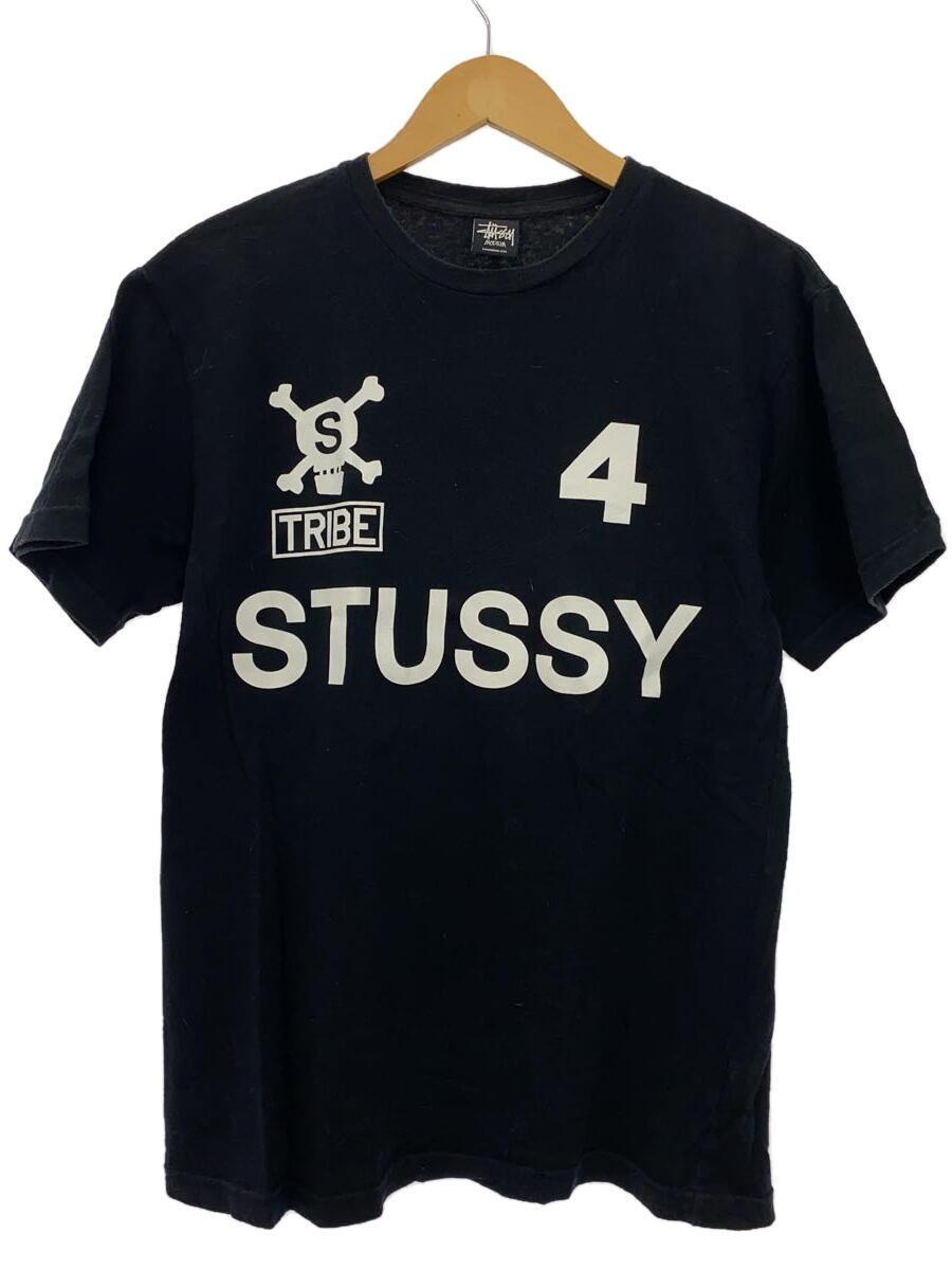 STUSSY◆Tシャツ/M/コットン/BLK_画像1