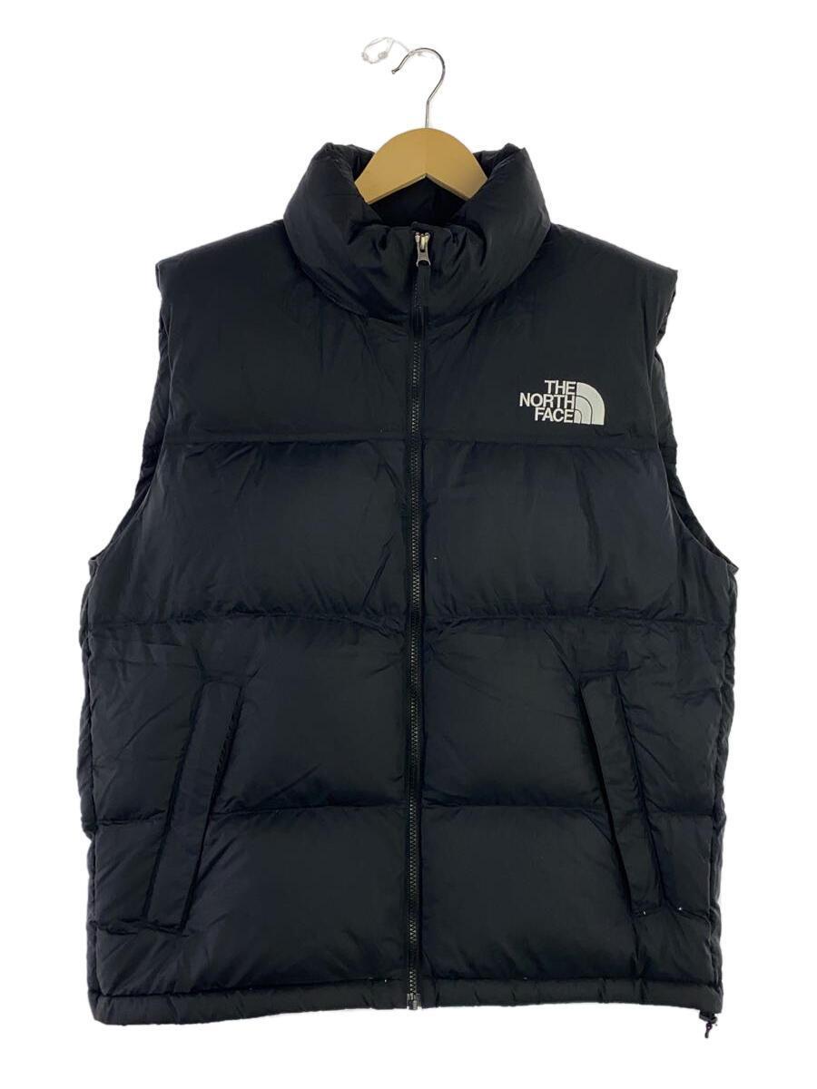 THE NORTH FACE◆ダウンベスト/XL/ナイロン/BLK/ND92338