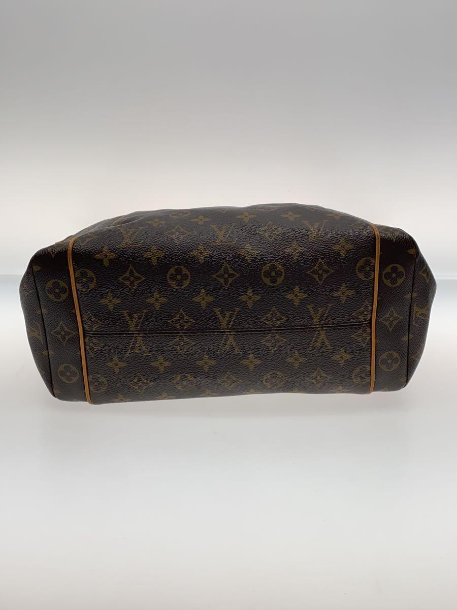 LOUIS VUITTON◆トータリーPM_モノグラム・キャンバス_BRW/PVC/BRW_画像4