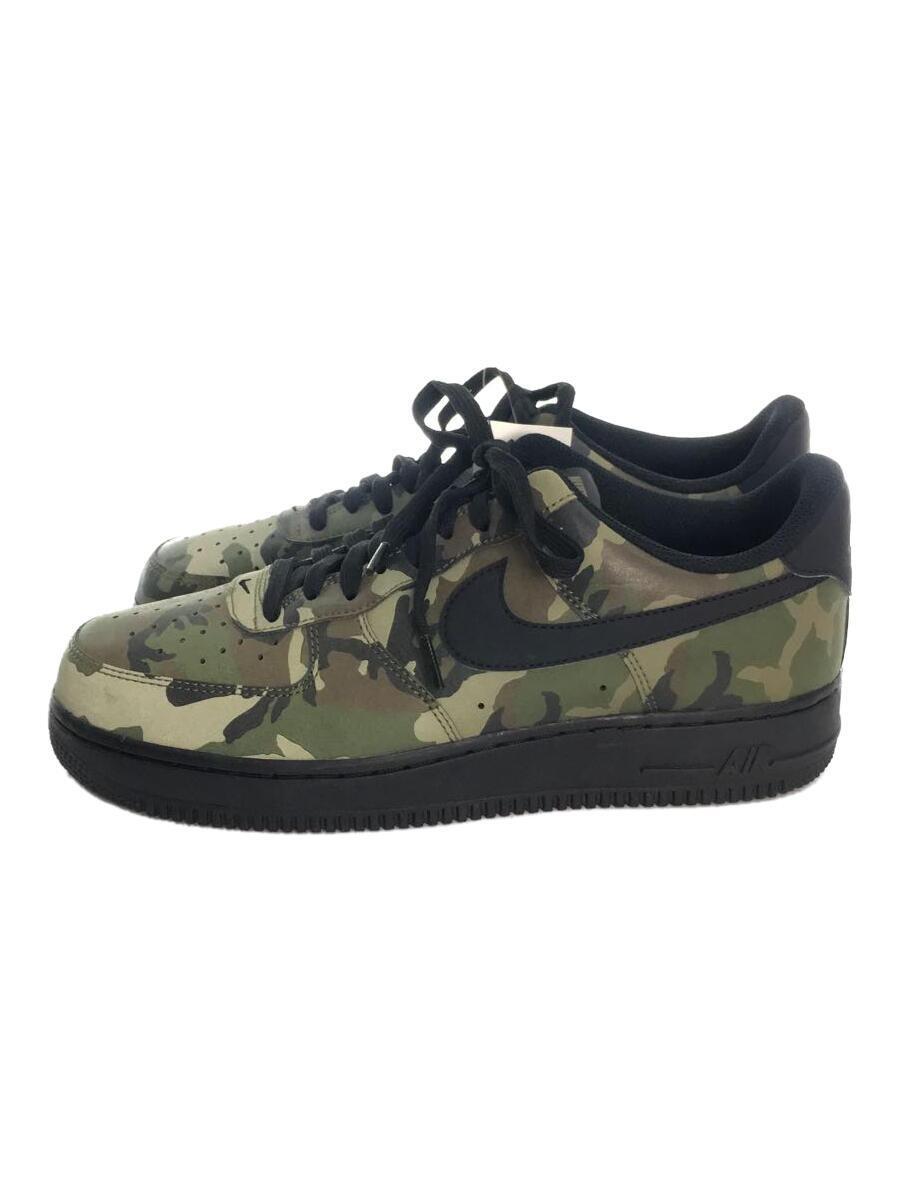 NIKE◆AIR FORCE 1 07 LV8/エアフォース/カーキ/718152-203/26.5cm/KHK