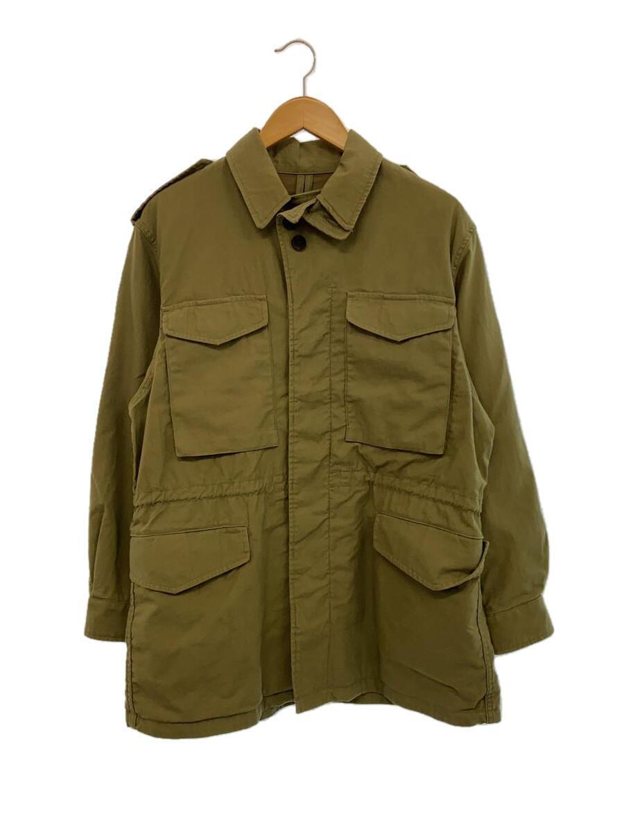 beautiful people◆double-end military cloth blouson/ミリタリージャケット/38/コットン/カーキ