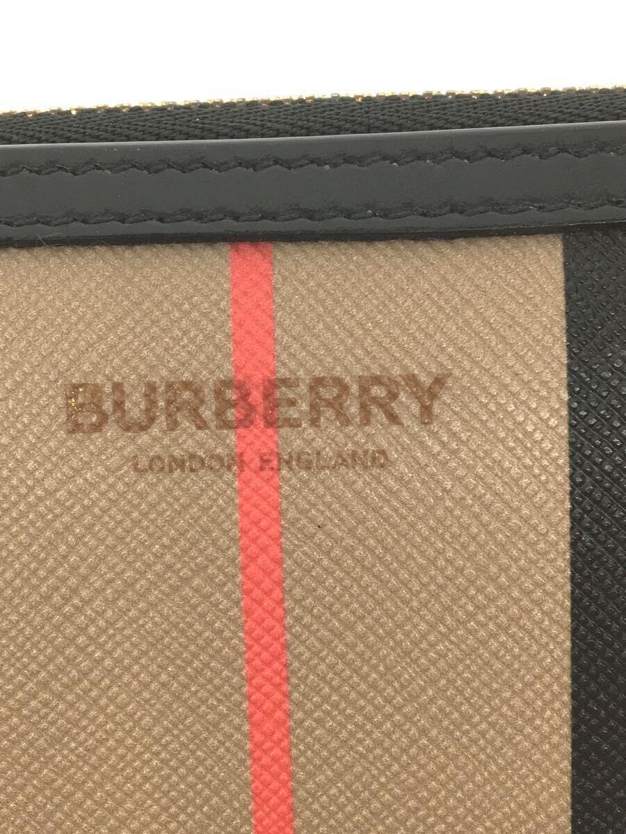 BURBERRY◆長財布/PVC/BEG/レディース/803448_画像3