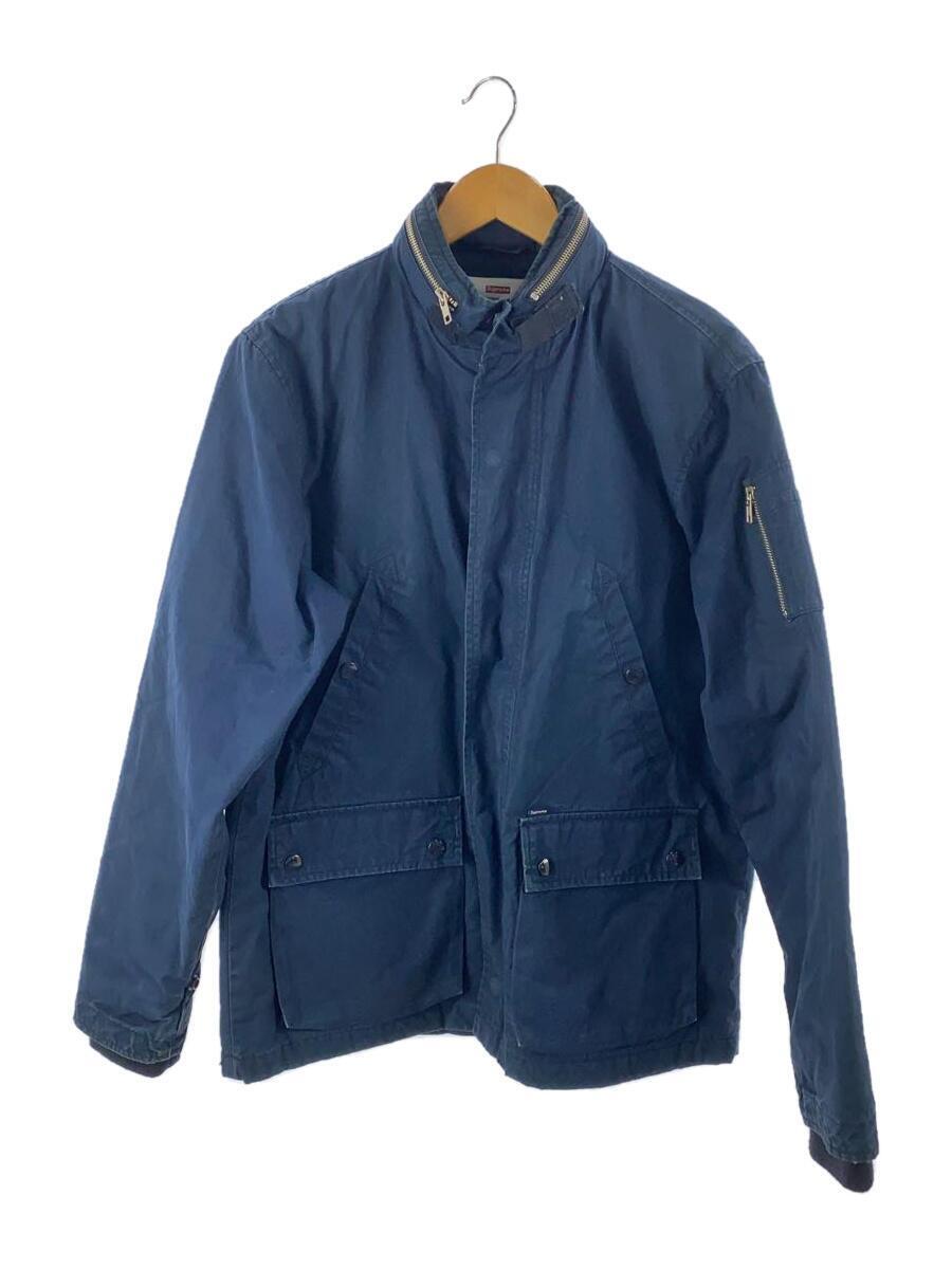 Supreme◆Water-Resistant Flight Jacket/ミリタリージャケット/L/コットン/NVY