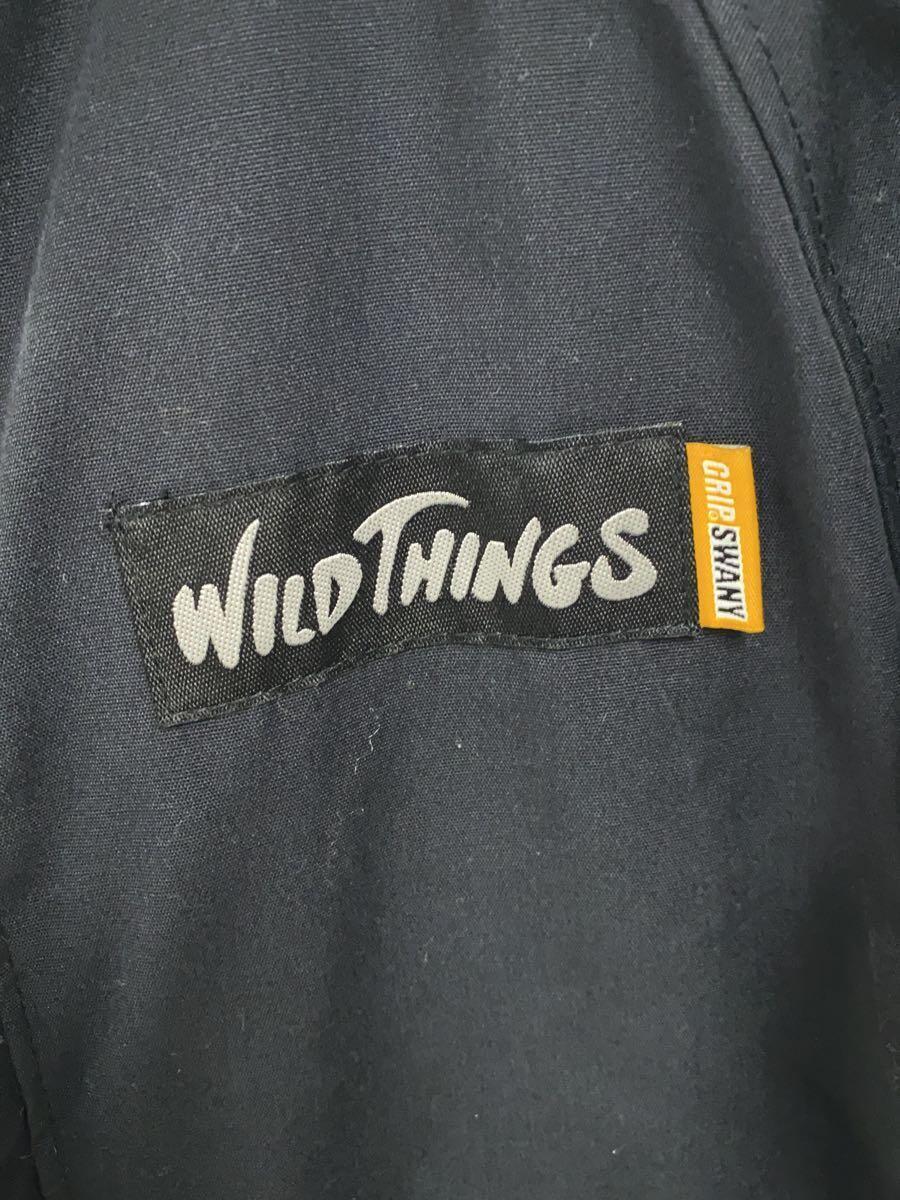 WILDTHINGS◆FIREPROOF DENALI JACKET/焚火/S/コットン/BLK/無地/GSJ-OR03_画像3