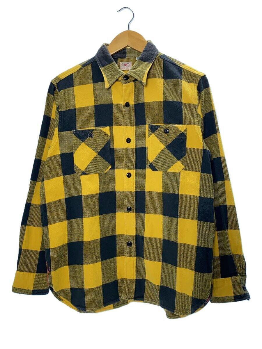 SUGAR CANE◆TWILL CHECK L/S WORK SHIRT/ツイルチェックロングスリーブワークシャツ/M/SC27963の画像1