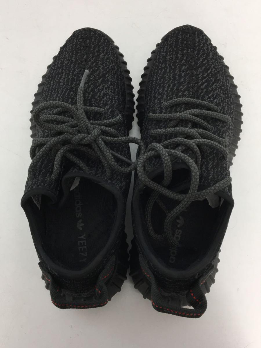 adidas◆YEEZY BOOST 350/イージーブースト/BB5350/ブラック/27cm_画像3