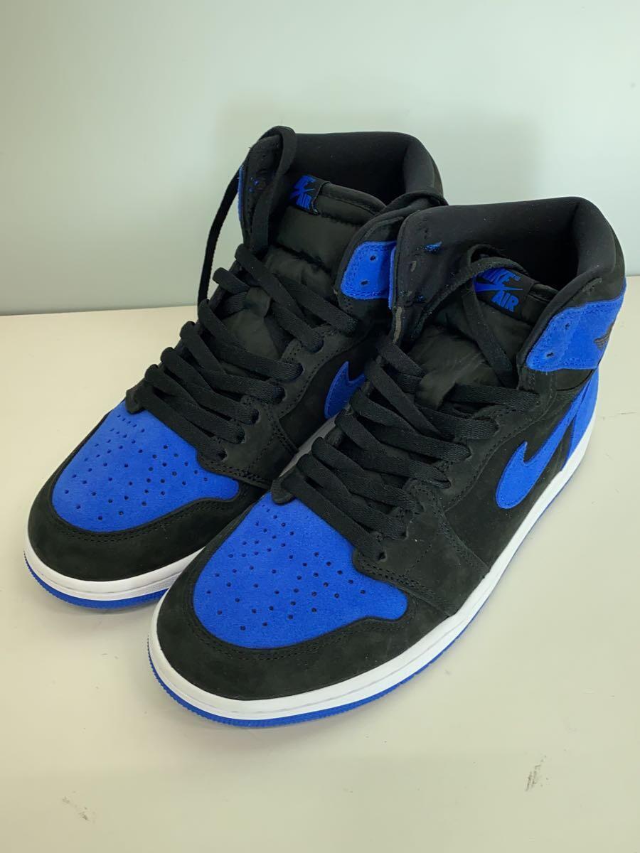 NIKE◆AIR JORDAN 1 RETRO HIGH OG/DZ5485-042/ハイカットスニーカー/27.5cm/BLU_画像2