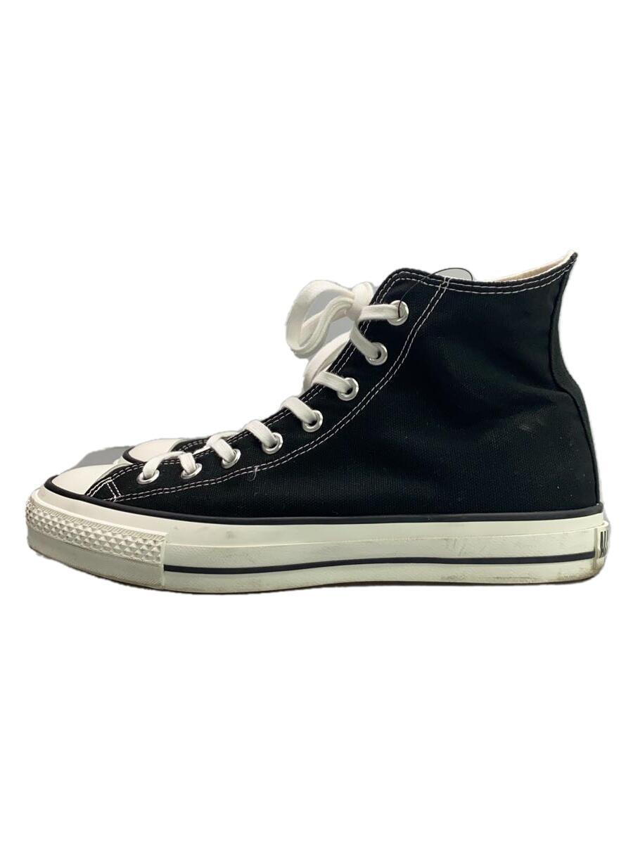 CONVERSE◆ハイカットスニーカー/-/BLK/コットン/3THイ_画像1