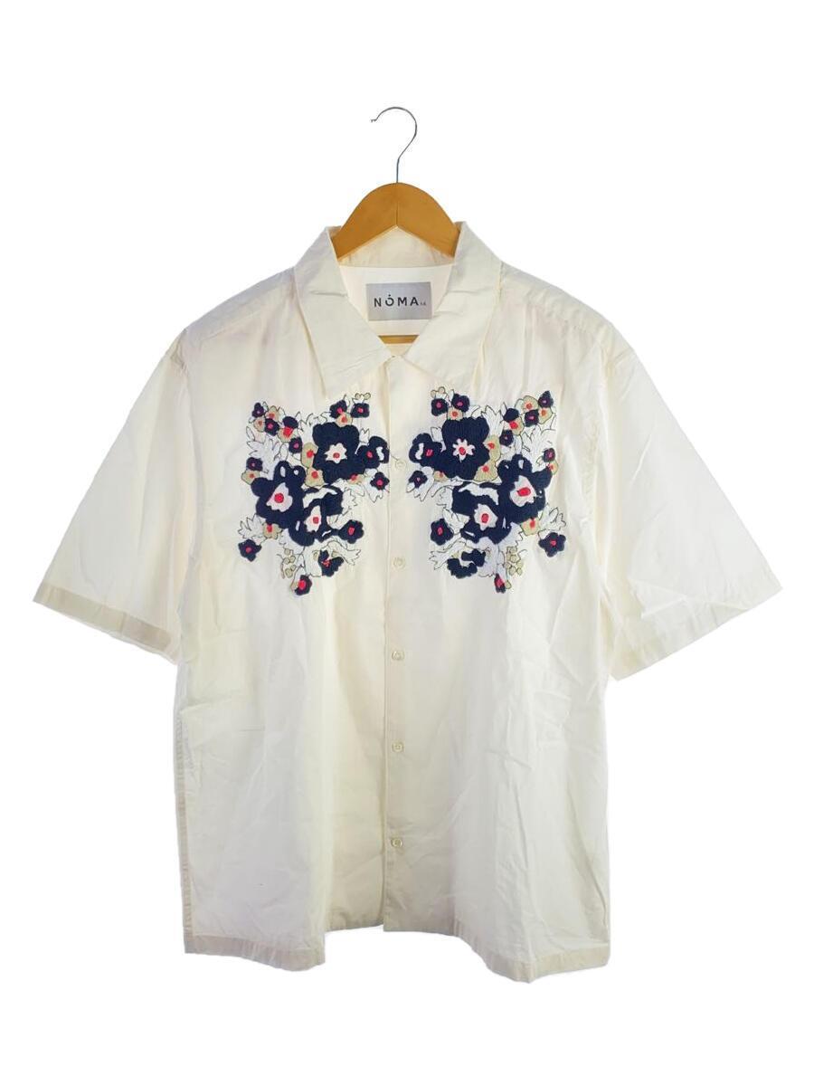 NOMA t.d.◆22SS/DREAM SS Shirt - Hand Embroidery/4/コットン/WHT/総柄/N33-EM