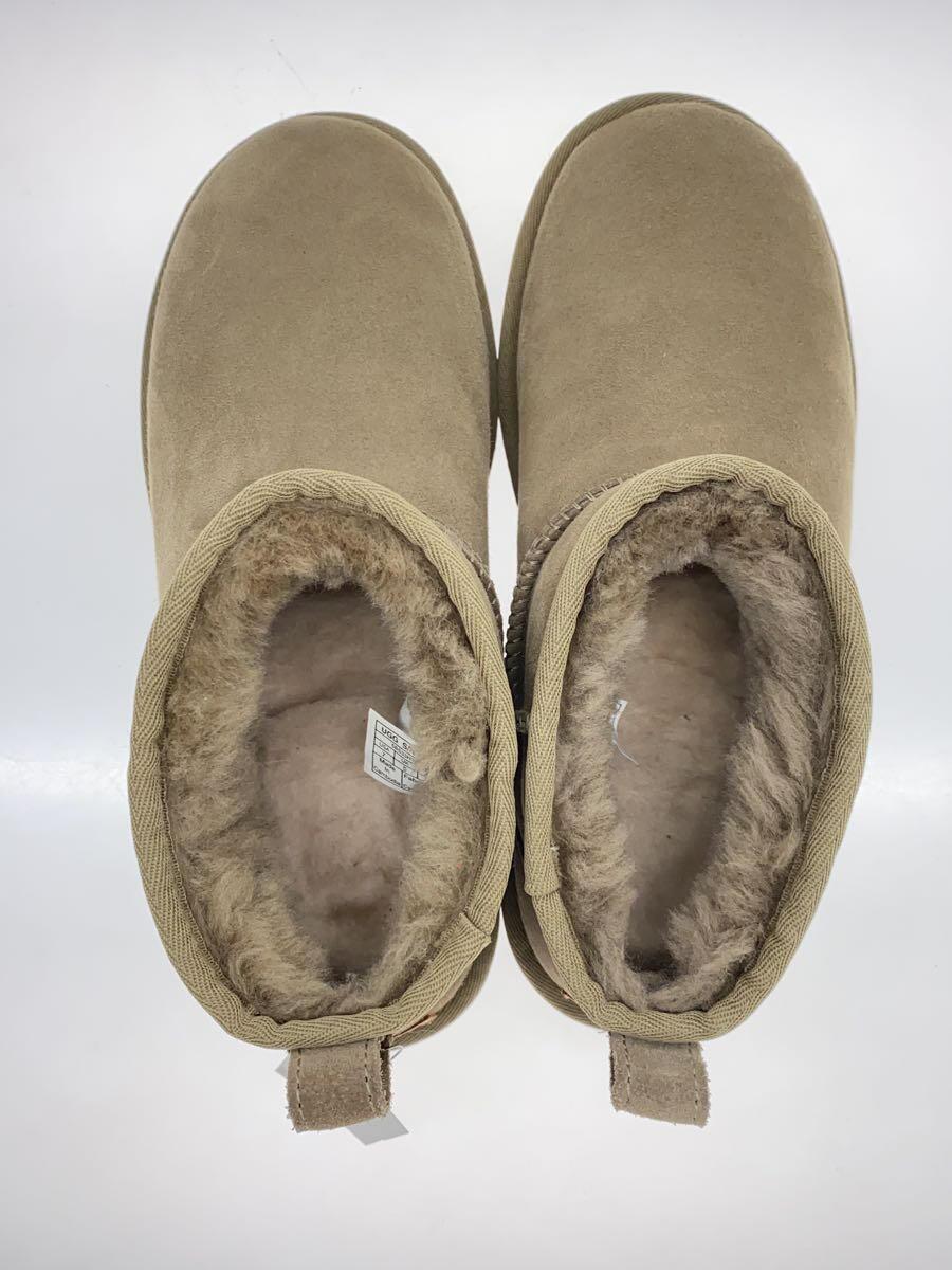 UGG australia◆ショートブーツ/24cm/BEG/スウェード_画像3