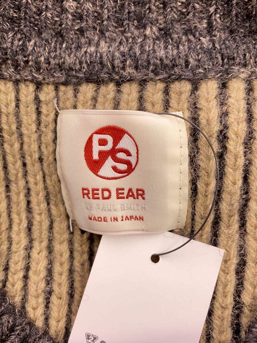 RED EAR◆セーター(厚手)/L/ウール/BLK/無地/PC-V1＊-54026_画像3