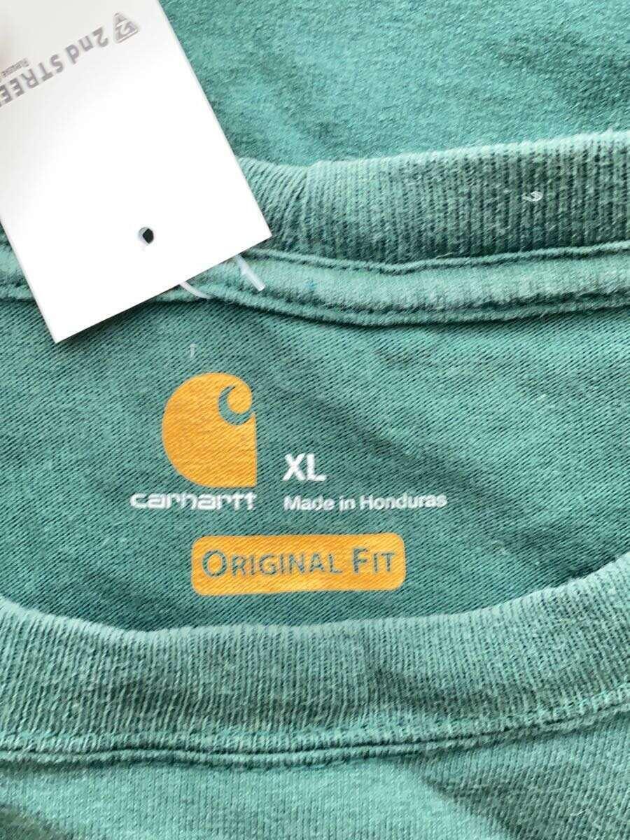 Carhartt◆長袖Tシャツ/XL/コットン/GRN/K126-HTG_画像3