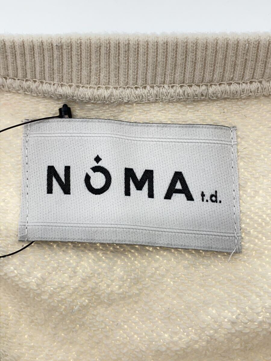 NOMA t.d.◆スウェット/4/コットン/CRM/N33-CS01_画像3