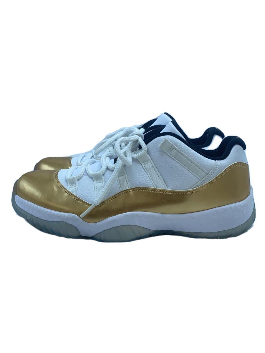 NIKE◆AIR JORDAN 11 RETRO LOW/エアジョーダンレトロロー/ホワイト/528895-103/27cm/_画像1