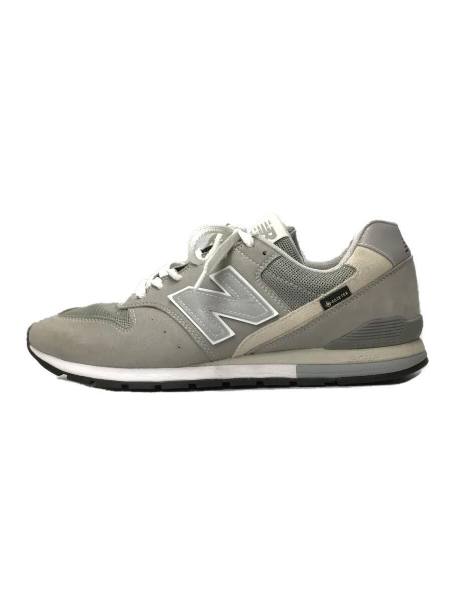 NEW BALANCE◆996/ローカットスニーカー/27cm/GRY/ゴアテックス/CM996XA2